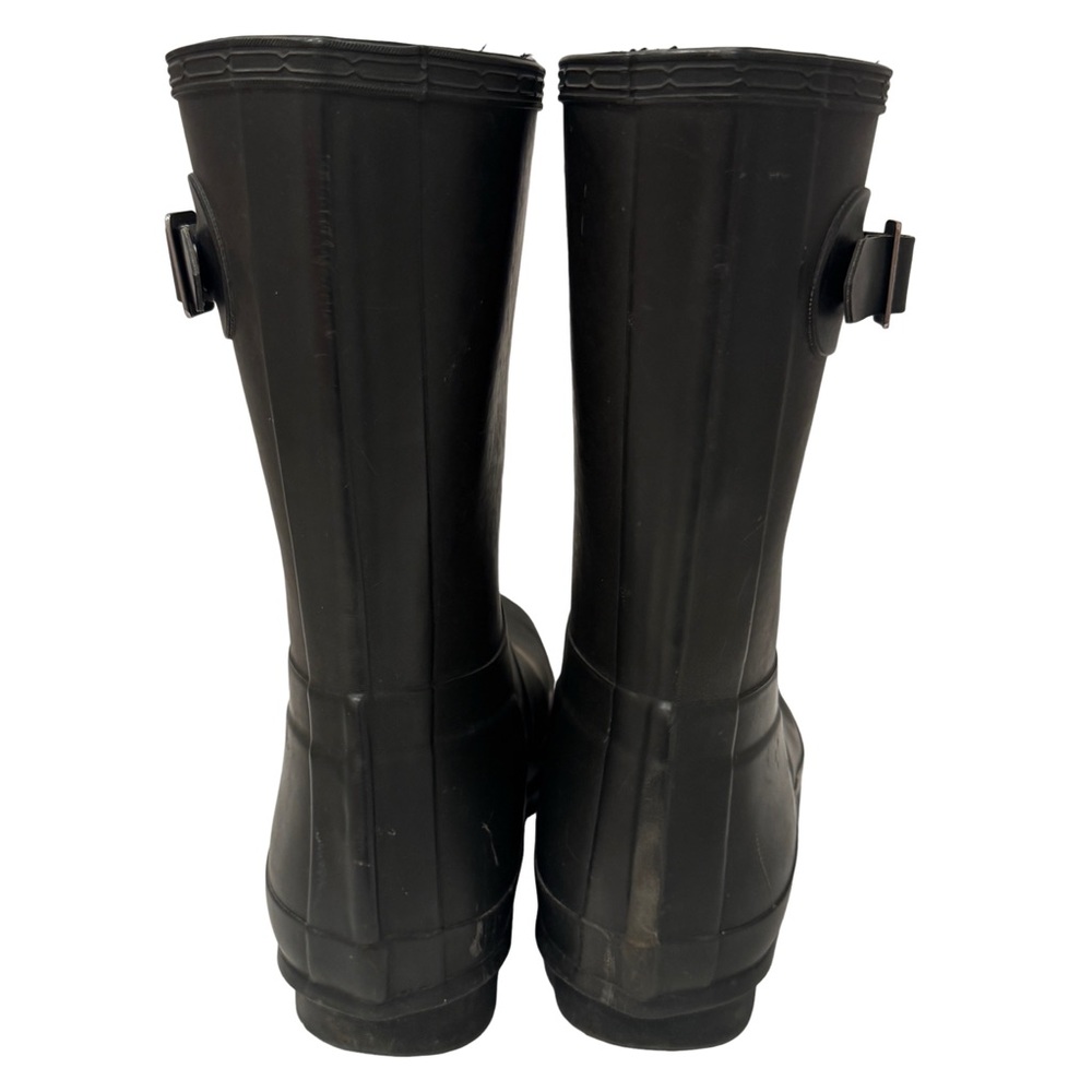 Hunter Men’s Original Short Rain Boots Black size US 12 - Picture 8 of 12